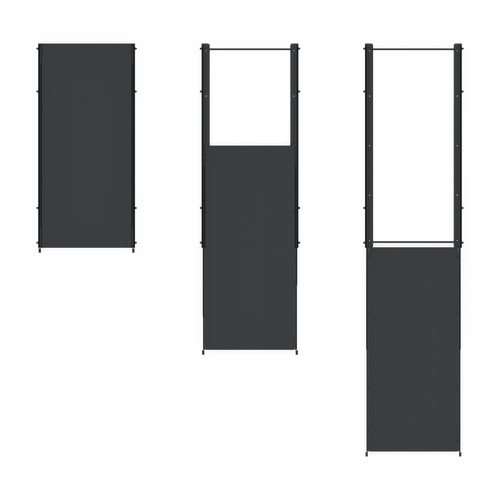 Winegard Cargo Tray at three different extension lengths, top view