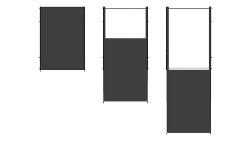 Winegard Cargo Tray at three different extension lengths, top view