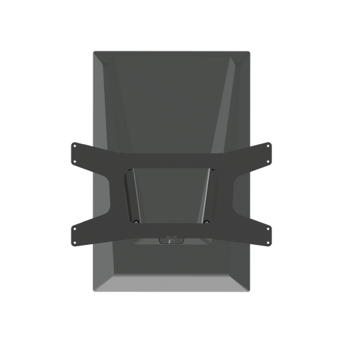 Starlink Performance with Flat Mount and Support Plate - bottom view