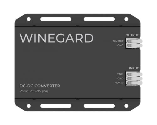 Starlink Mini DC-DC Power Converter front view